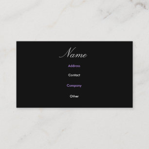 Abbey III Profile Card