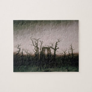 Abbey in the Oakwood, 1810 Jigsaw Puzzle