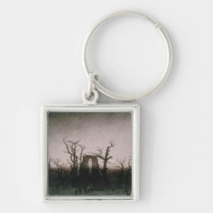Abbey in the Oakwood, 1810 Key Ring