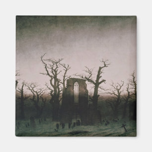 Abbey in the Oakwood, 1810 Magnet