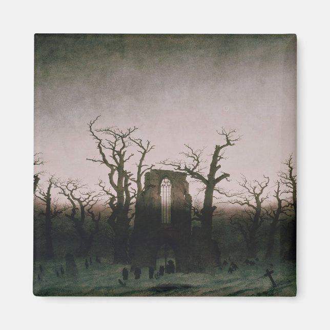 Abbey in the Oakwood, 1810 Magnet (Front)