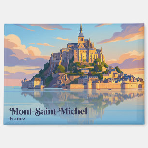 Abbey of Mont-Saint-Michel France Magnet