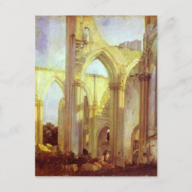 Abbey of St. Berlin, near St. Omer by Richard Postcard (Front)