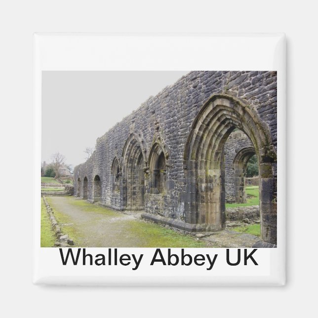 Abbey ruins magnet (Front)