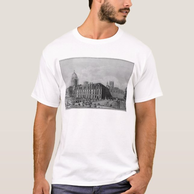 Abbey Saint-Genevieve, Paris T-Shirt (Front)