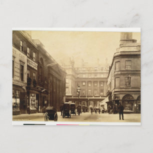 Abbey Square and Pump Rooms, Bath, c.1880 (b/w pho Postcard