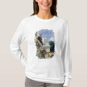 Abbey St-Amand, Rouen (w/c, bodycolour and pencil T-Shirt
