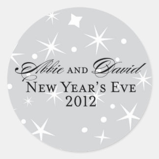 Abbie New Year's Eve Sticker