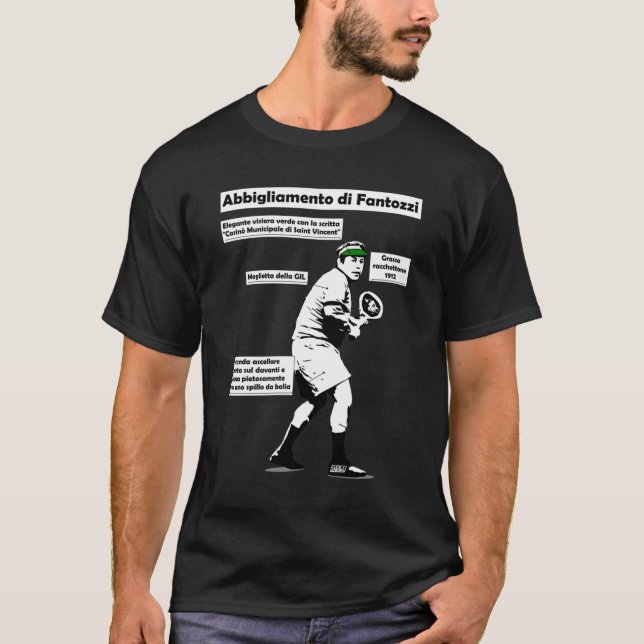 Abbigliamento di Fantozzi tennis Classic  T-Shirt (Front)