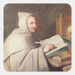 Abbot Armand-Jean le Bouthillier de Rance Square Sticker