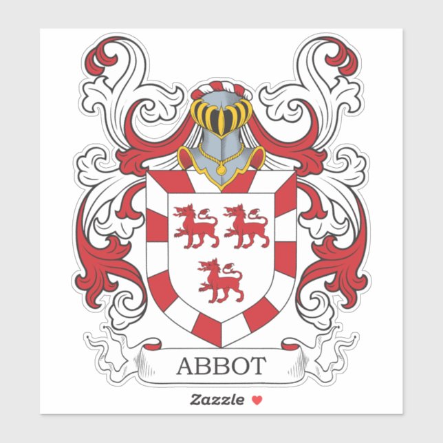 Abbot Family Crest (Sheet)