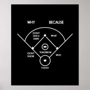 abbott costello whos on first   Whats on second  Poster