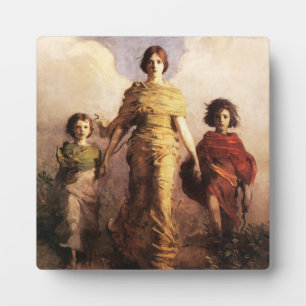 Abbott Handerson Thayer A Virgin Plaque