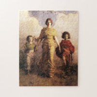 Abbott Handerson Thayer A Virgin puzzle