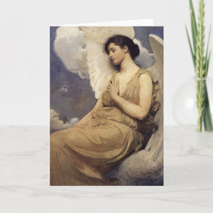 Abbott Handerson Thayer Winged Figure Card
