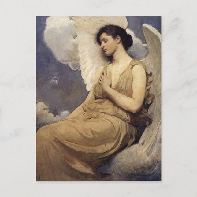 Abbott Handerson Thayer Winged Figure Postcard (Front)