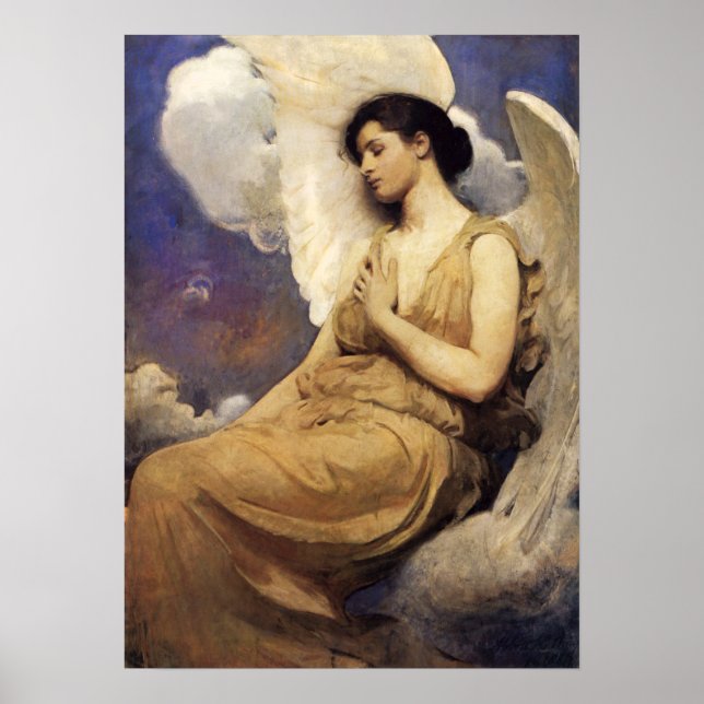 Abbott Handerson Thayer Winged Figure Poster (Front)