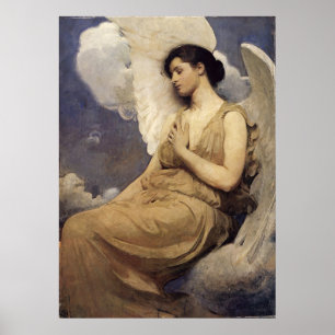 Abbott Handerson Thayer Winged Figure Poster