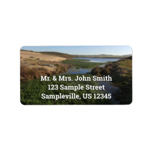 Abbotts Lagoon I at Point Reyes National Seashore Label