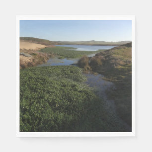 Abbotts Lagoon I at Point Reyes National Seashore Napkin