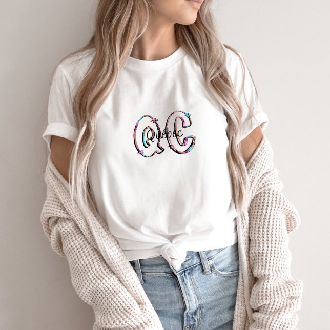 Abbreviation T-shirt QC - Quebec (Creator Uploaded)