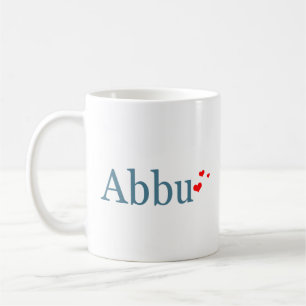 Abbu Dad Father   Desi Urdu Hindi Pakistani Coffee Mug