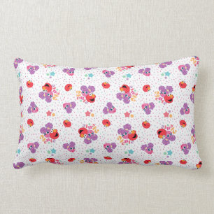 Abby And Elmo 2 Cute Pattern Lumbar Cushion