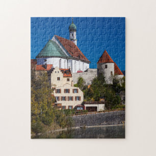 Abby by the Lech River Jigsaw Puzzle