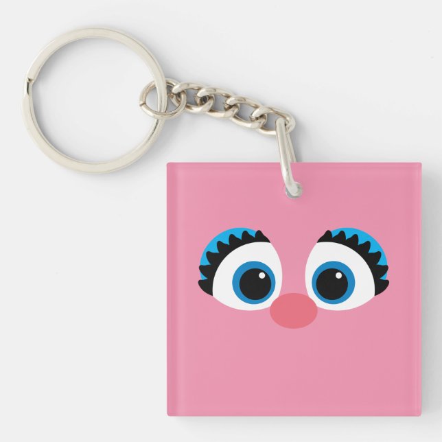 Abby Cadabby Big Face Key Ring (Front)