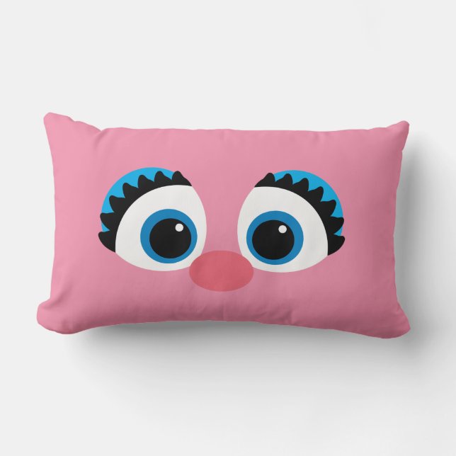 Abby Cadabby Big Face Lumbar Cushion (Front)