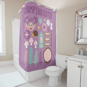 Abby Cadabby   Camping Cutie Shower Curtain
