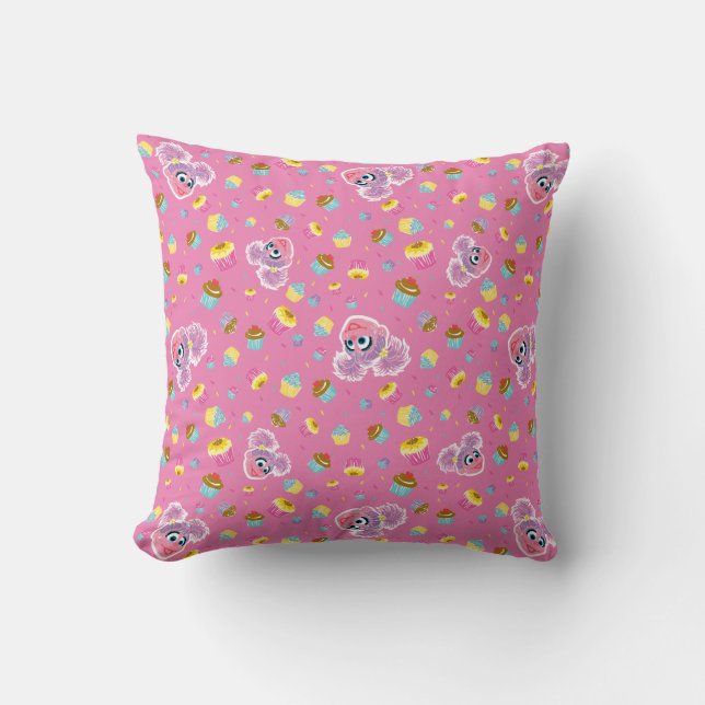 Abby Cadabby Cupcake Party Pattern Cushion (Front)
