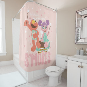 Abby Cadabby & Elmo   Let's Have Some More Smores Shower Curtain