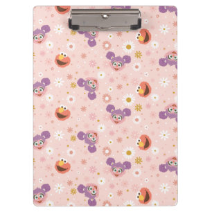 Abby Cadabby & Elmo   Woodland Pattern Clipboard