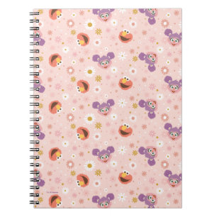 Abby Cadabby & Elmo   Woodland Pattern Notebook