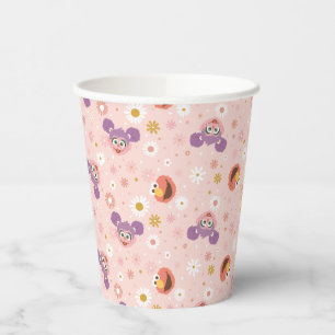 Abby Cadabby & Elmo   Woodland Pattern Paper Cups