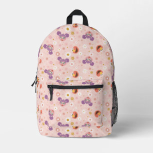 Abby Cadabby & Elmo Woodland Pattern Printed Backpack