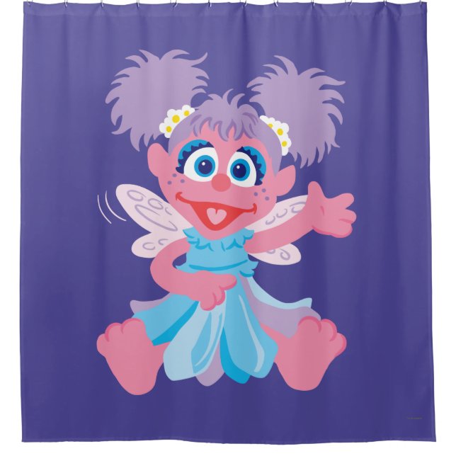 Abby Cadabby Fairy Shower Curtain (Front)