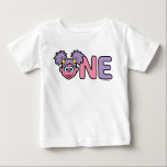 Abby Cadabby First Birthday Baby T-Shirt<br><div class="desc">Celebrate your child's first birthday with this super cute Abby Cadabby shirt! © 2020 Sesame Workshop. www.sesamestreet.org</div>