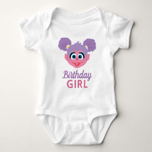 Abby Cadabby Flower Face Birthday Girl Baby Bodysuit