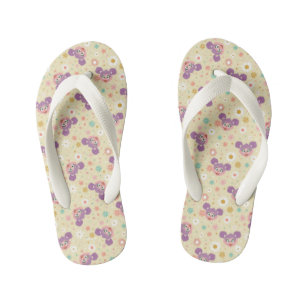 Abby Cadabby   Flower Face Pattern Kid's Thongs