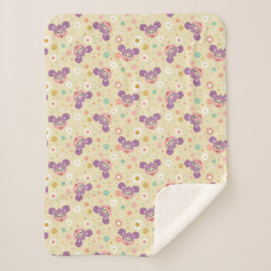 Abby Cadabby   Flower Face Pattern Sherpa Blanket