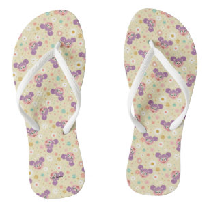 Abby Cadabby   Flower Face Pattern Thongs
