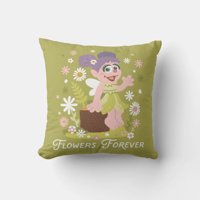 Abby Cadabby | Flowers Forever Cushion (Front)