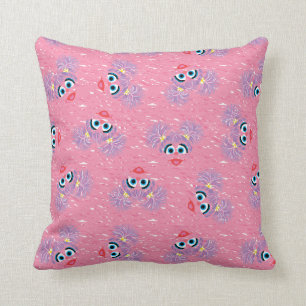 Abby Cadabby Fur Face Pattern Cushion