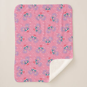 Abby Cadabby Fur Face Pattern Sherpa Blanket