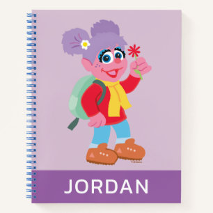Abby Cadabby Hiking   Add Your Name Notebook