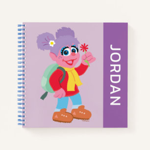 Abby Cadabby Hiking   Add Your Name Notebook