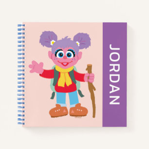 Abby Cadabby Hiking   Add Your Name Notebook