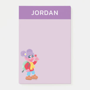 Abby Cadabby Hiking   Add Your Name Post-it Notes